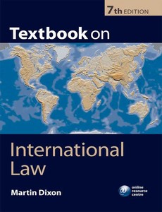 Textbook on International Law 7th Edition by Martin Dixon