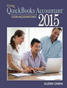 Using QuickBooks Accountant 2015 for Accounting 15th by Glenn Owen