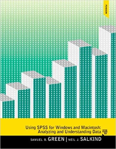 Using SPSS for Windows and Macintosh (7th Edition) ?