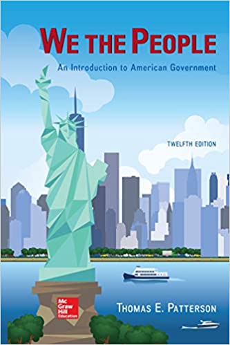 We The People: An Introduction to American Government