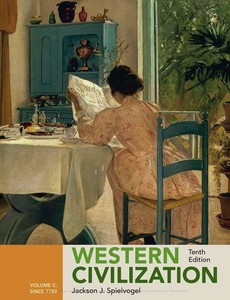 Western Civilization Volume C Since 1789 10th Edition by Jackson J. Spielvogel