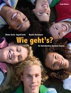 Wie geht?s 10th Edition by Dieter Sevin