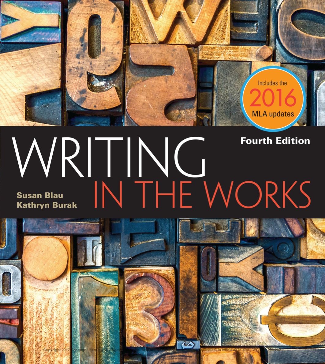 Writing in the Works, 2016 MLA Update