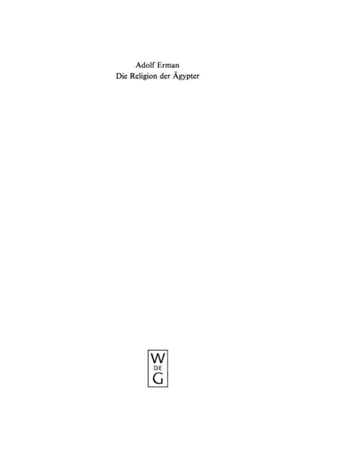Die Religion der Ägypter: Ihr Werden und Vergehen in vier Jahrtausenden, 3rd Edition