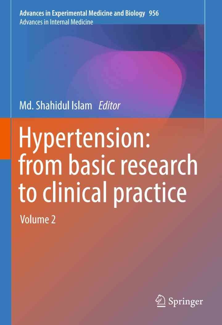 Hypertension: from basic research to clinical practice: Volume 2