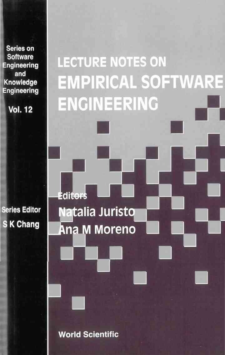 LECTURE NOTES ON EMPIRICAL SOFT....(V12)