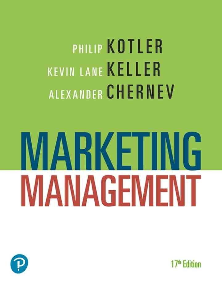 Marketing Management, 17th Edition