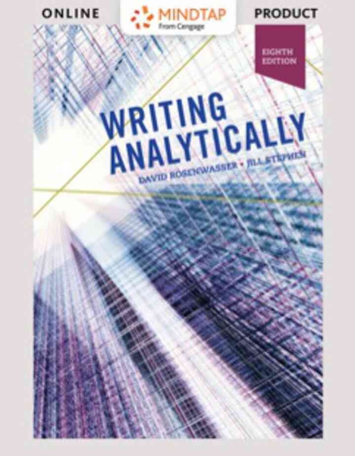 MindTap English for Rosenwasser/Stephen's Writing Analytically