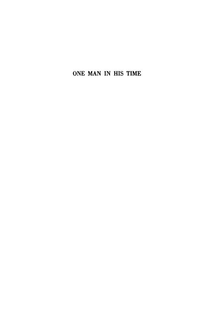 One Man in His Time: The Adventures of H. Watkins, Strolling Player, 1845-1863, from His Journal