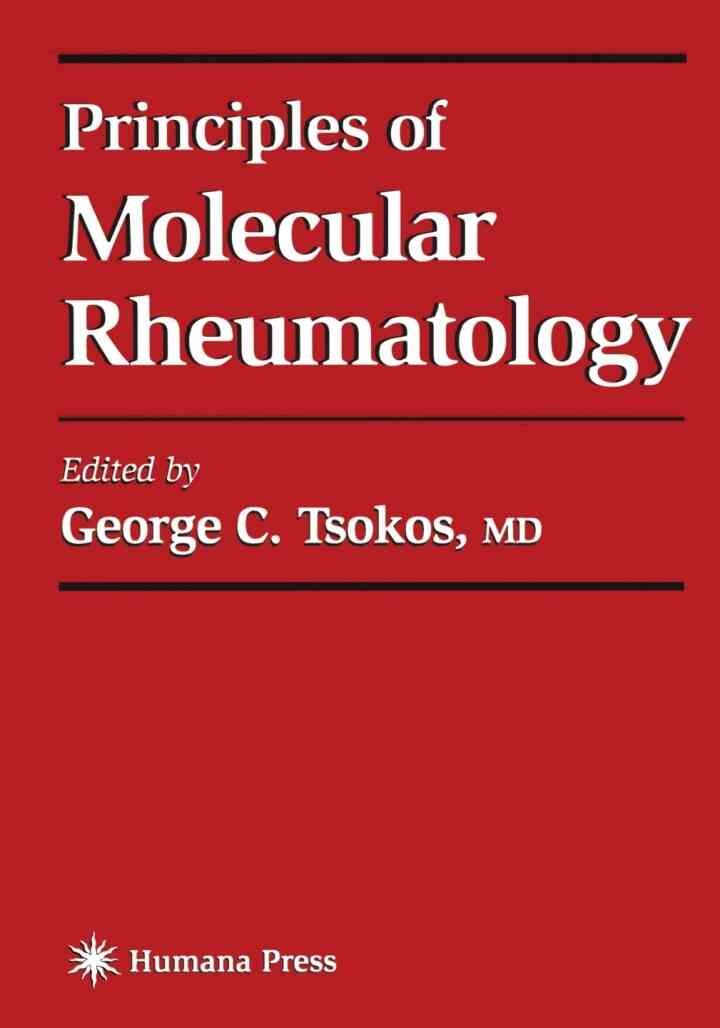 Principles of Molecular Rheumatology, 1st Edition