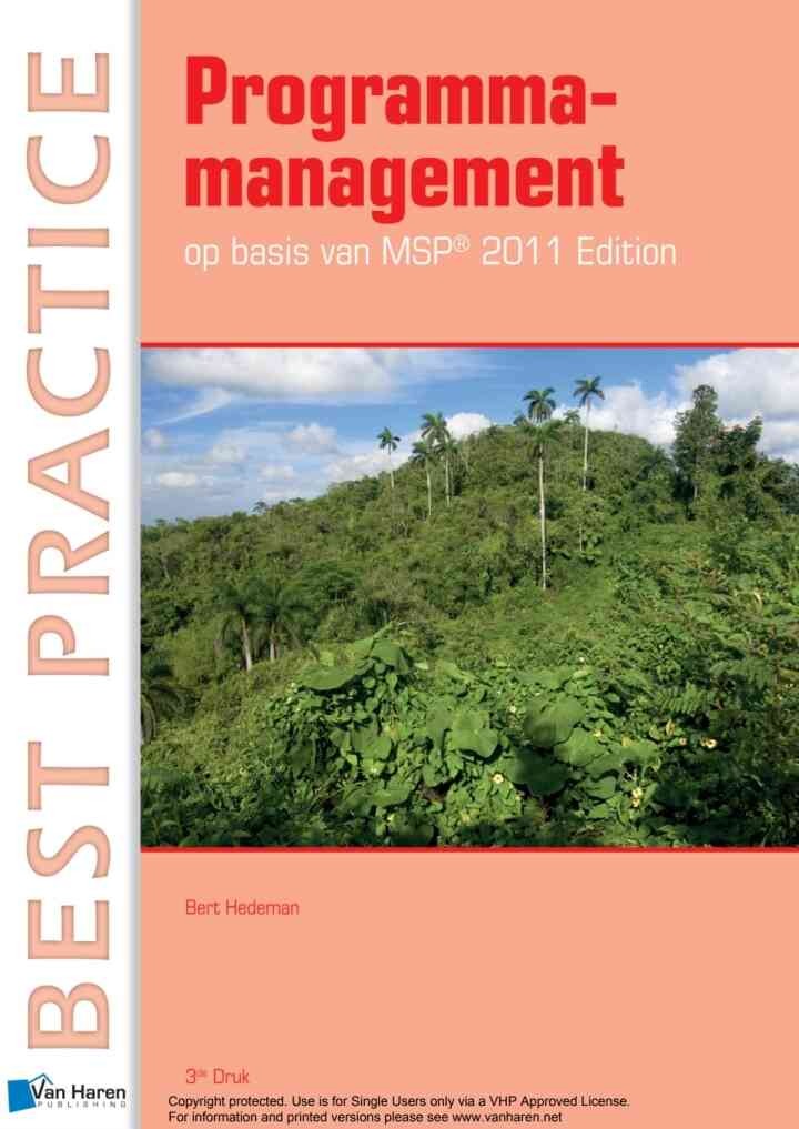 Programmamanagement op basis van MSP® 2011 Edition, 3rd Edition