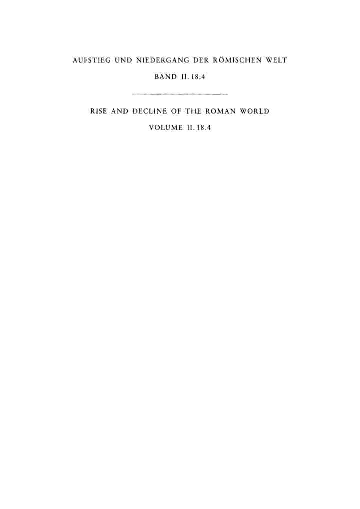 Religion (Heidentum: Die religiösen Verhältnisse in den Provinzen [Forts.]), 1st Edition