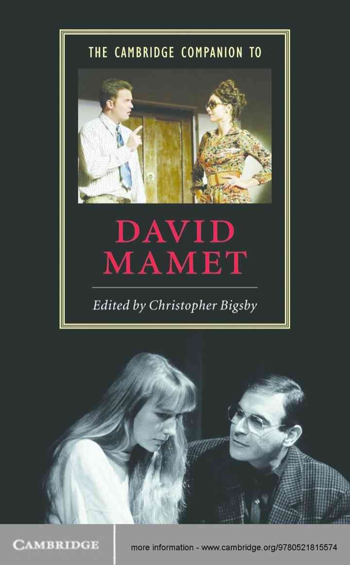 The Cambridge Companion to David Mamet, 1st Edition
