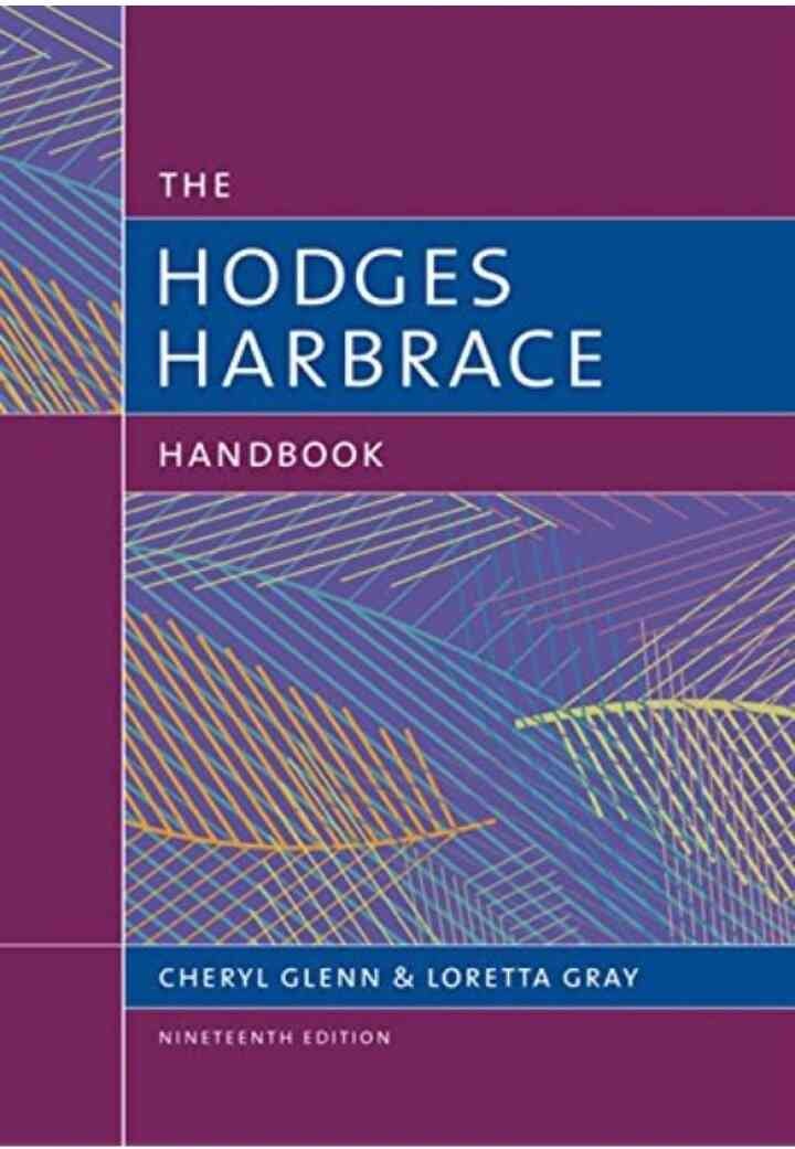 The Hodge's Harbrace Handbook with MLA 2016 Update Card